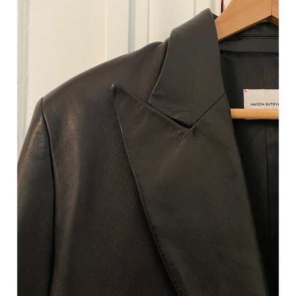 Magda Butrym Leather Blazer - Picture 8 of 10
